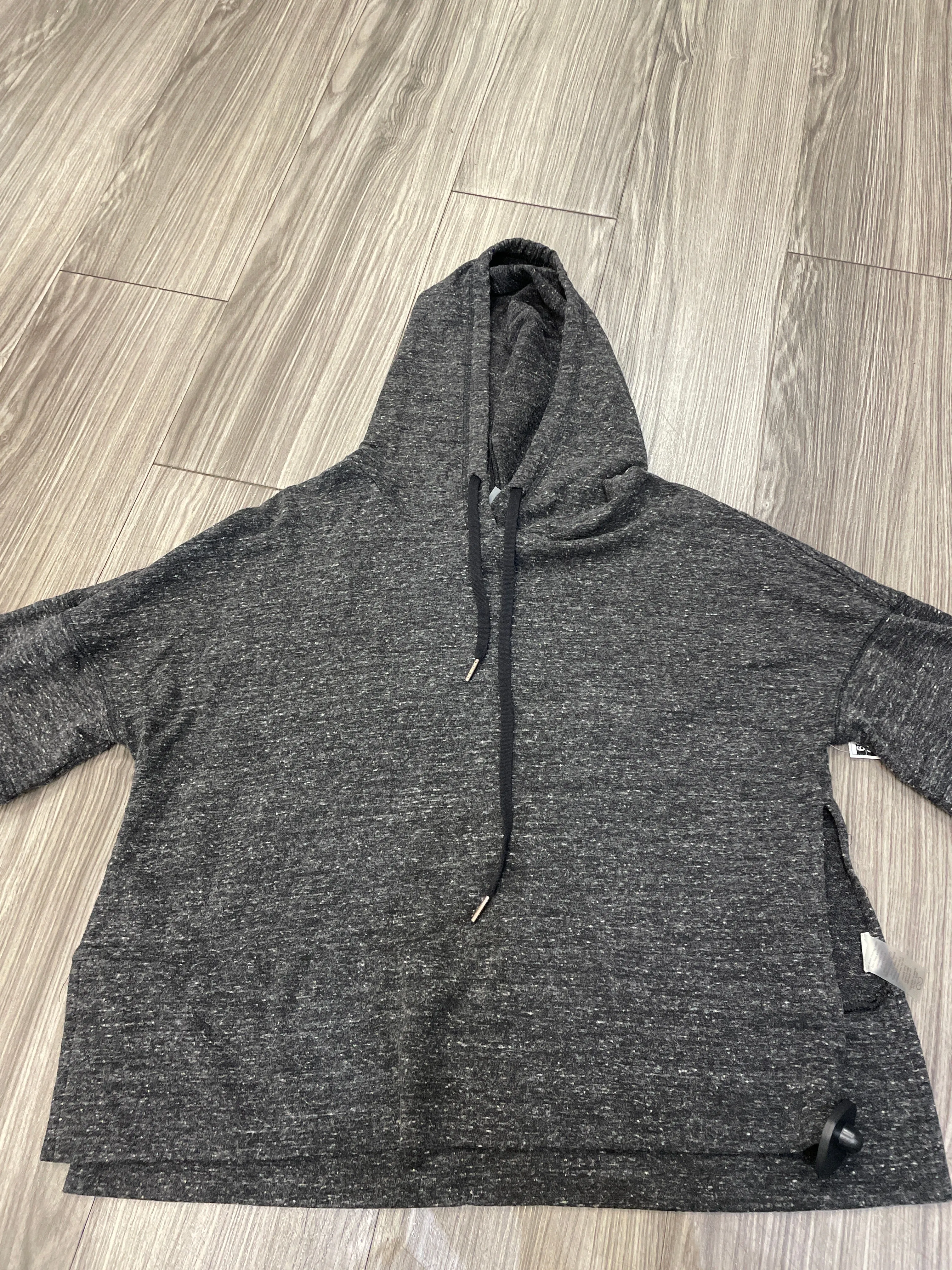 Black Sweatshirt Hoodie Calia, Size L Weather resistant StretchPaneling