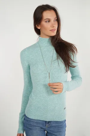 Simple Comfort Chandail ?? col montant - LYNA-Y2 - (E-B7)