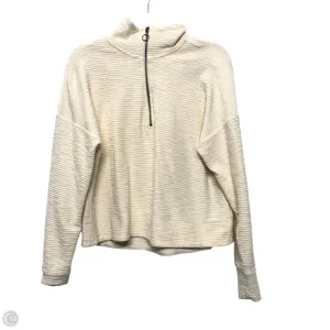 yoga mode Cold Weather Wear Sweatshirt Collar By Sweaty Betty In Cream, Size: 6