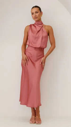 Esther Maxi Dress - Baked Rose Rural Air Formal outdoor event dress