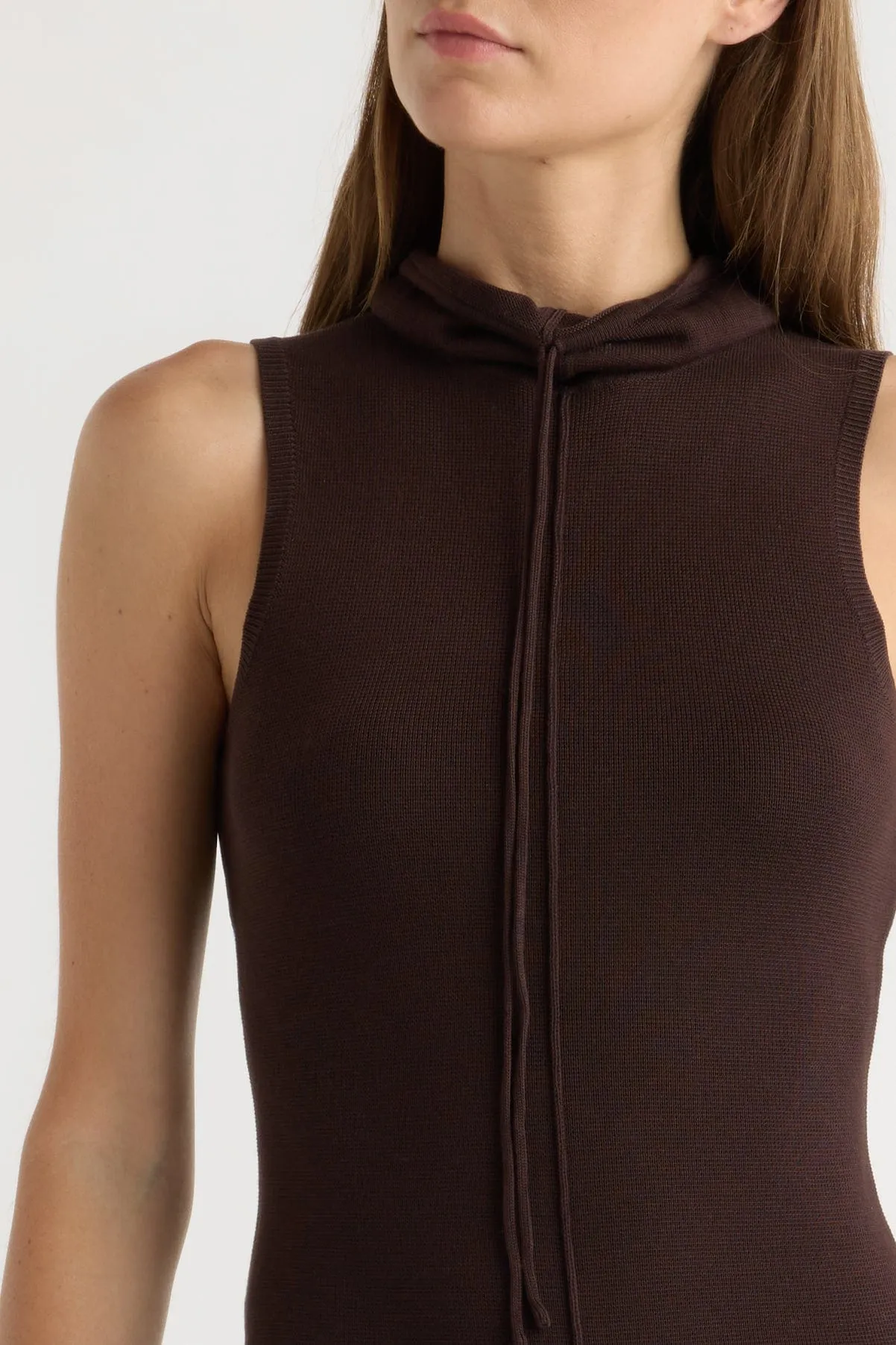Tammy Cinched-Neck Tencel-Blend Top Warm and Cozy