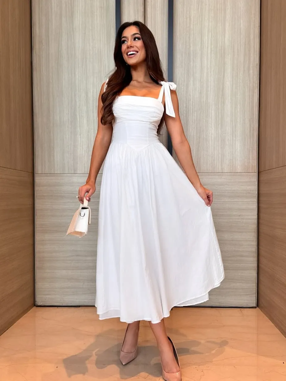 Haisley Maxi Dress - White Fashionable formal event piece
