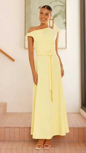 Bright and airy maxi Gemma Maxi Dress - Baby Yellow
