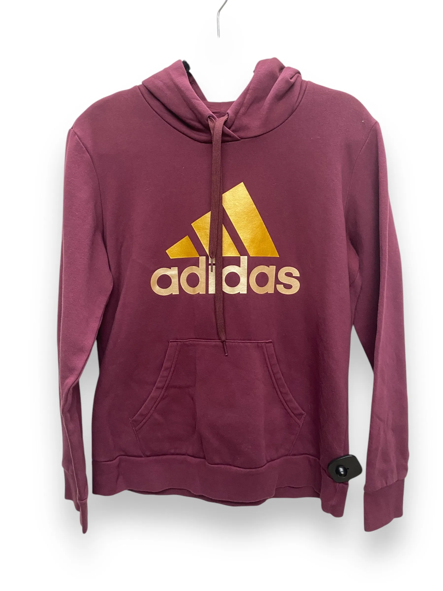 Sweatshirt Hoodie By Adidas In Purple, Size: L Wide Glow Style Mood