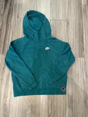 Sweatshirt Hoodie By Nike Apparel In Green, Size: M Antibacterial Treatment Breathable Lamination