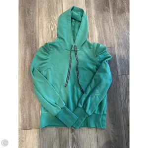 Sweatshirt Hoodie By Evereve In Green, Size: S Denim Cool