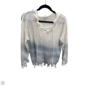 TaglessLabel Sweatshirt Hoodie By Pol In White, Size: M