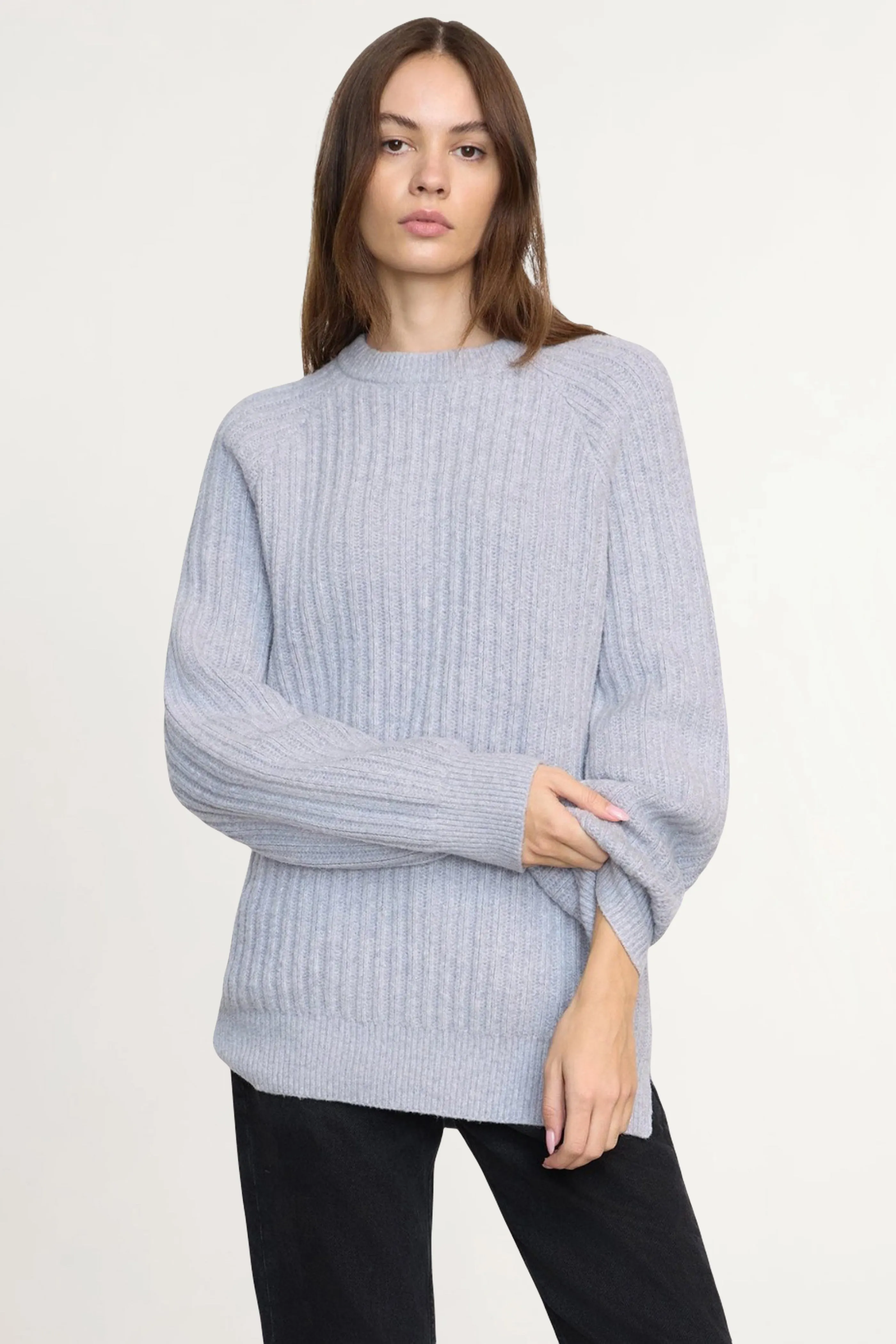 Lightweight Comfort Roylene Ribbed Boyfriend Sweater