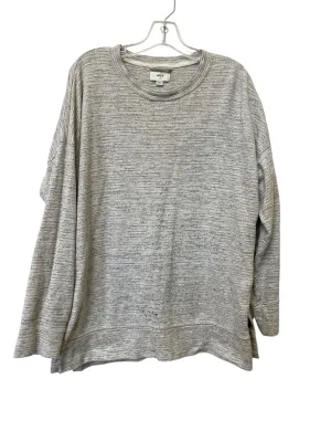 Vented Panels Sweatshirt Crewneck By Aerie In Grey, Size: L