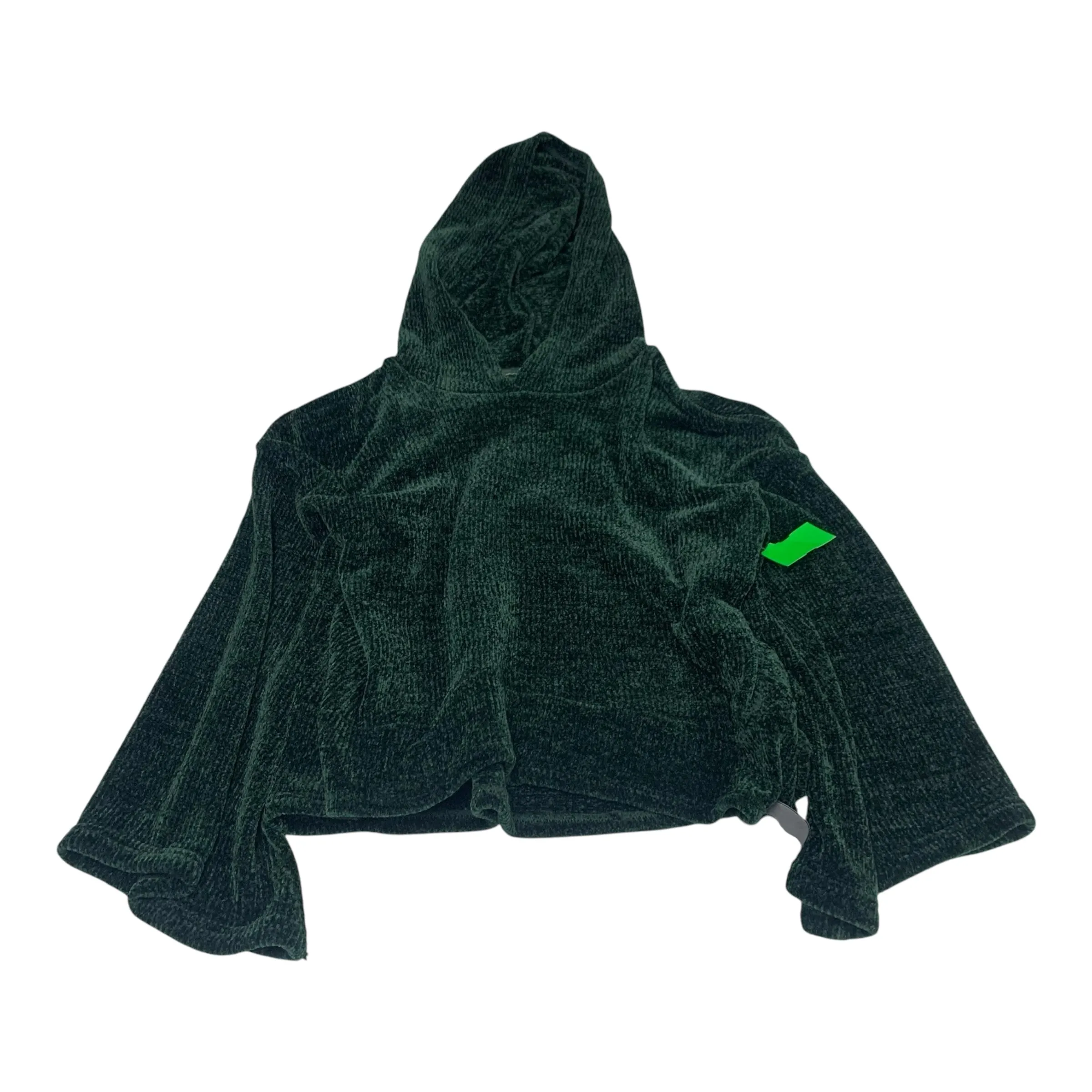 Light Jacket Sweatshirt Hoodie By Gilligan And Omalley In Green, Size: M