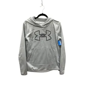 HighVisibility Trim Sweatshirt Hoodie By Under Armour In Blue, Size: S