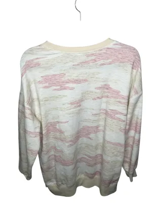 Athletic Sweatshirt Crewneck By Old Navy In Camouflage Print, Size: S Snow Core