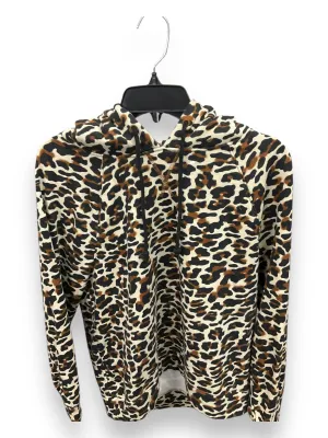Athletic Sweatshirt Hoodie By Lou And Grey In Animal Print, Size: S Group Mood