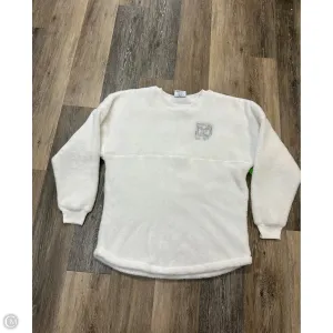 Light Fabric Sweatshirt Crewneck By Disney Store In White, Size: M