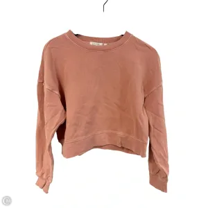 Sweatshirt Crewneck By Z Supply In Peach, Size: S Antibacterial lining