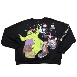 Sweatshirt Crewneck By Clothes Mentor In Black, Size: L Vision Fit