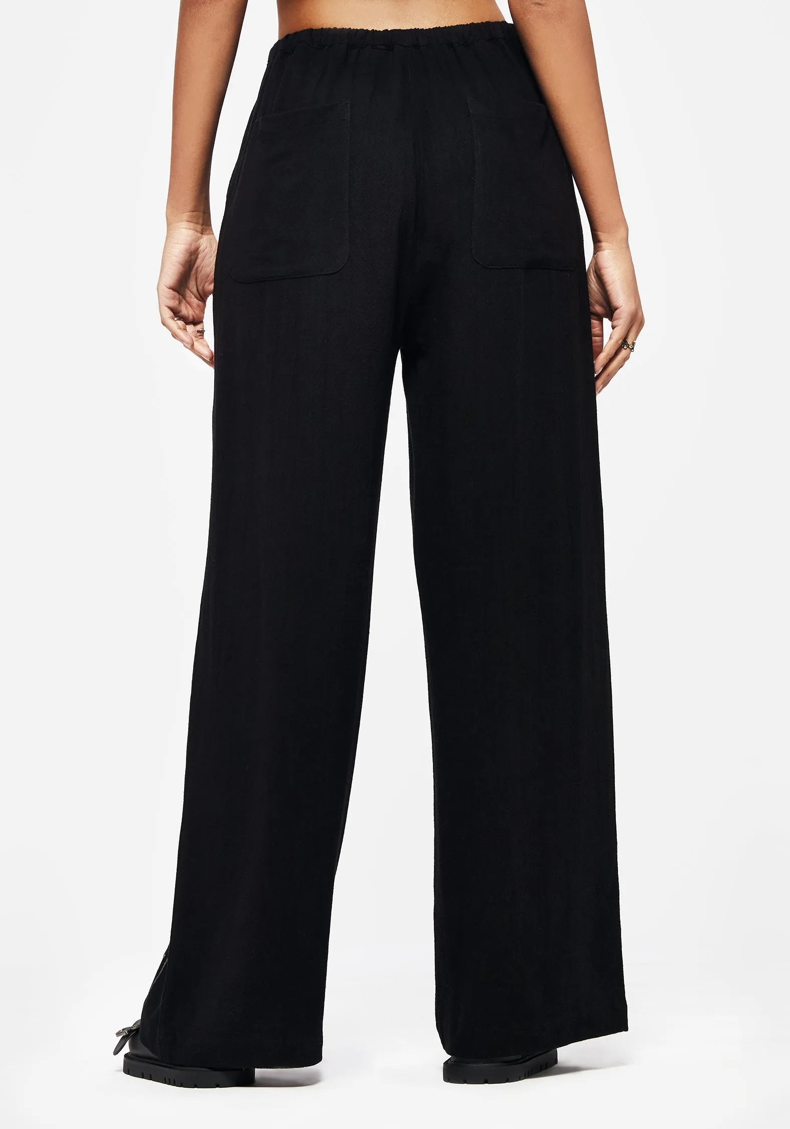 Merrymount Embroidered Wide Leg Trouser Breathable Lining