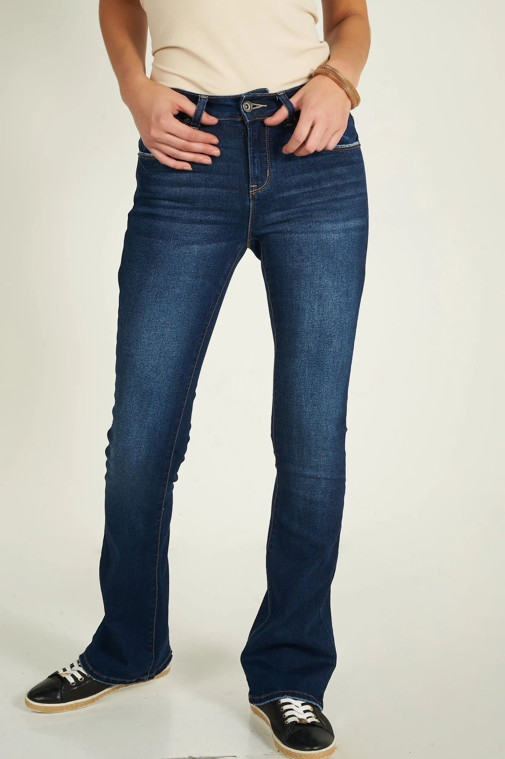 Everyday Style Fashion Focus Jean ?? jambe ??vas??e - EP3577 - (E-C18)