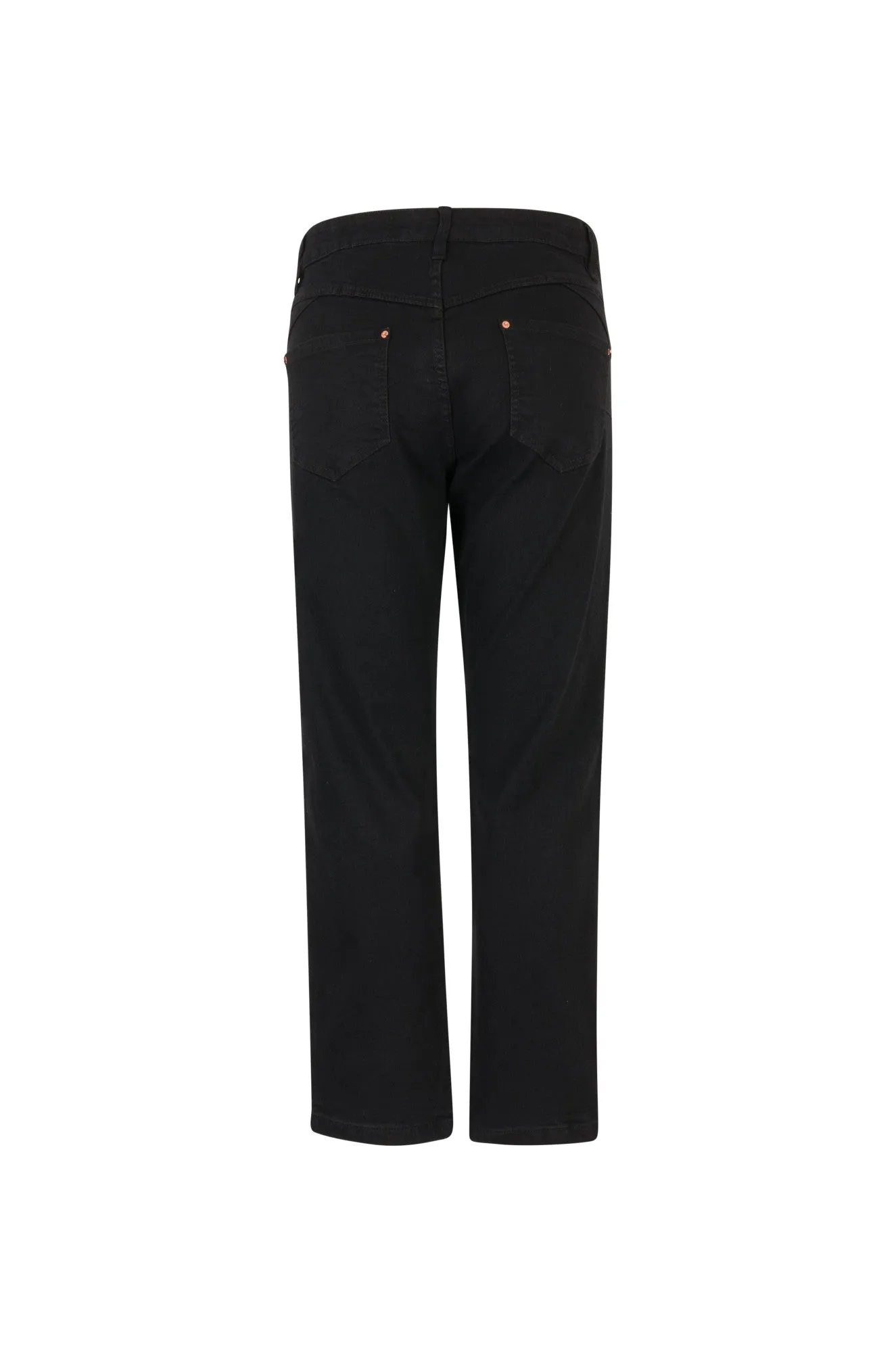 Wonder Denim Short Jeans | Black Slate | 6605B1 Sharp Silhouette