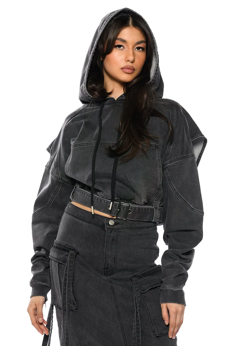 ONLY FOR TONIGHT PULLOVER HOODIE Streetwear Fashion product concert wear energy
