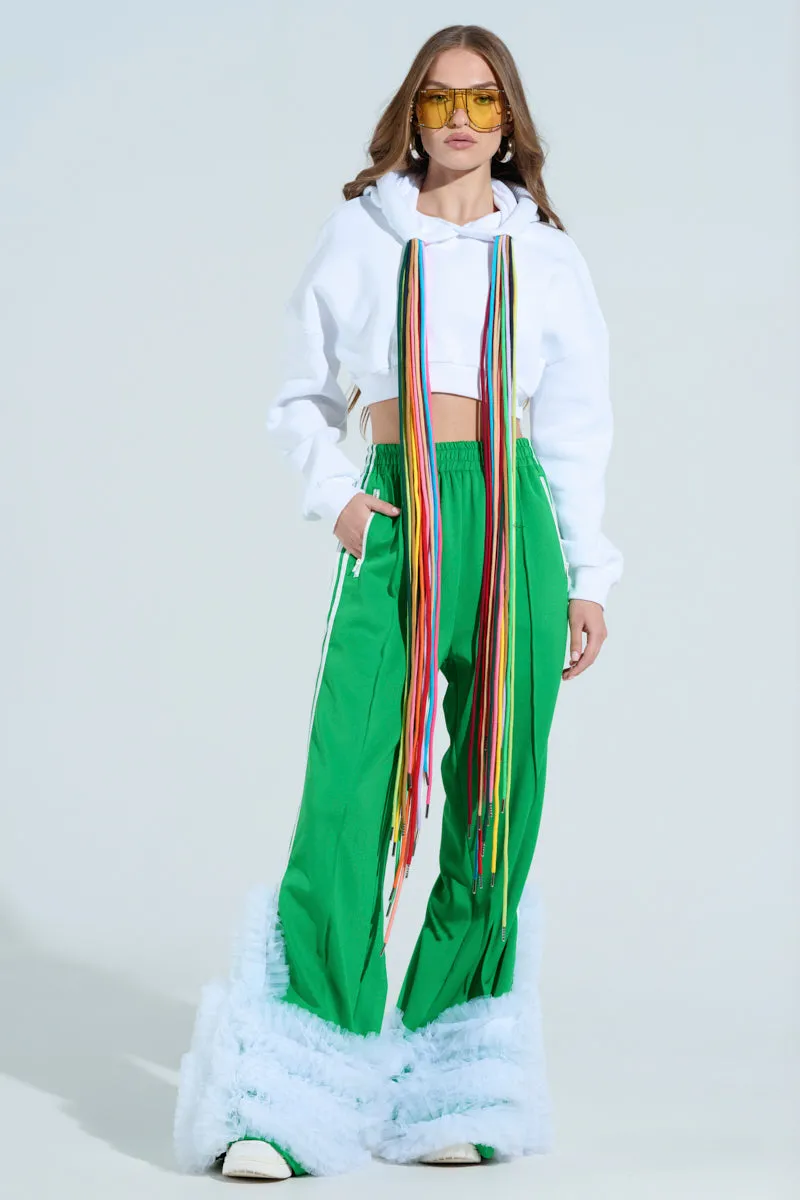 STRINGED HOODIE Shrink resistant