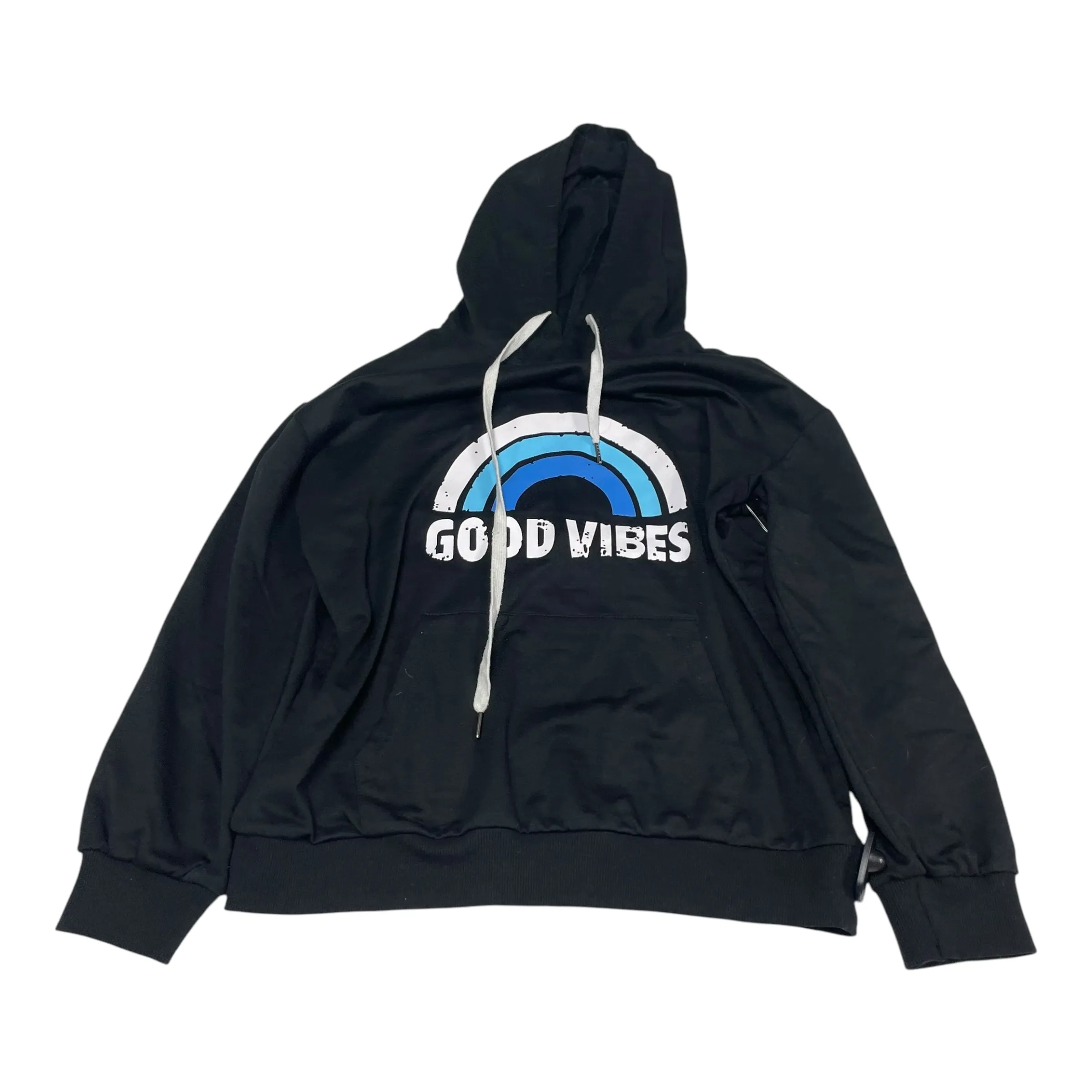 MoistureWickingTechnology Sweatshirt Hoodie By Clothes Mentor In Black, Size: M