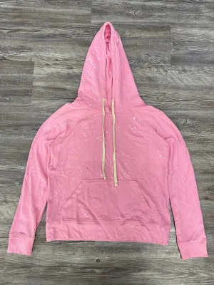 WaterResistant Coating Pink Sweatshirt Hoodie Sundry, Size 0