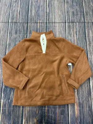 Machine Fit Sweatshirt Collar By Telluride In Orange, Size: L