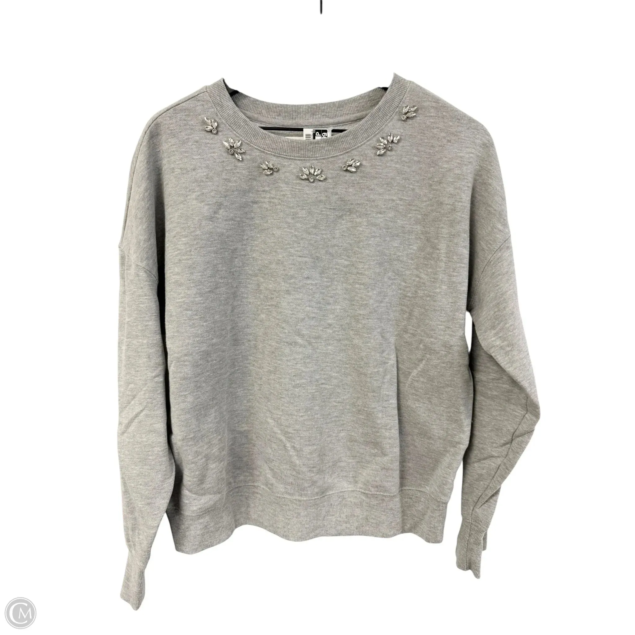 PreShrunkFabric Functional Fit Sweatshirt Crewneck By Maurices In Grey, Size: M