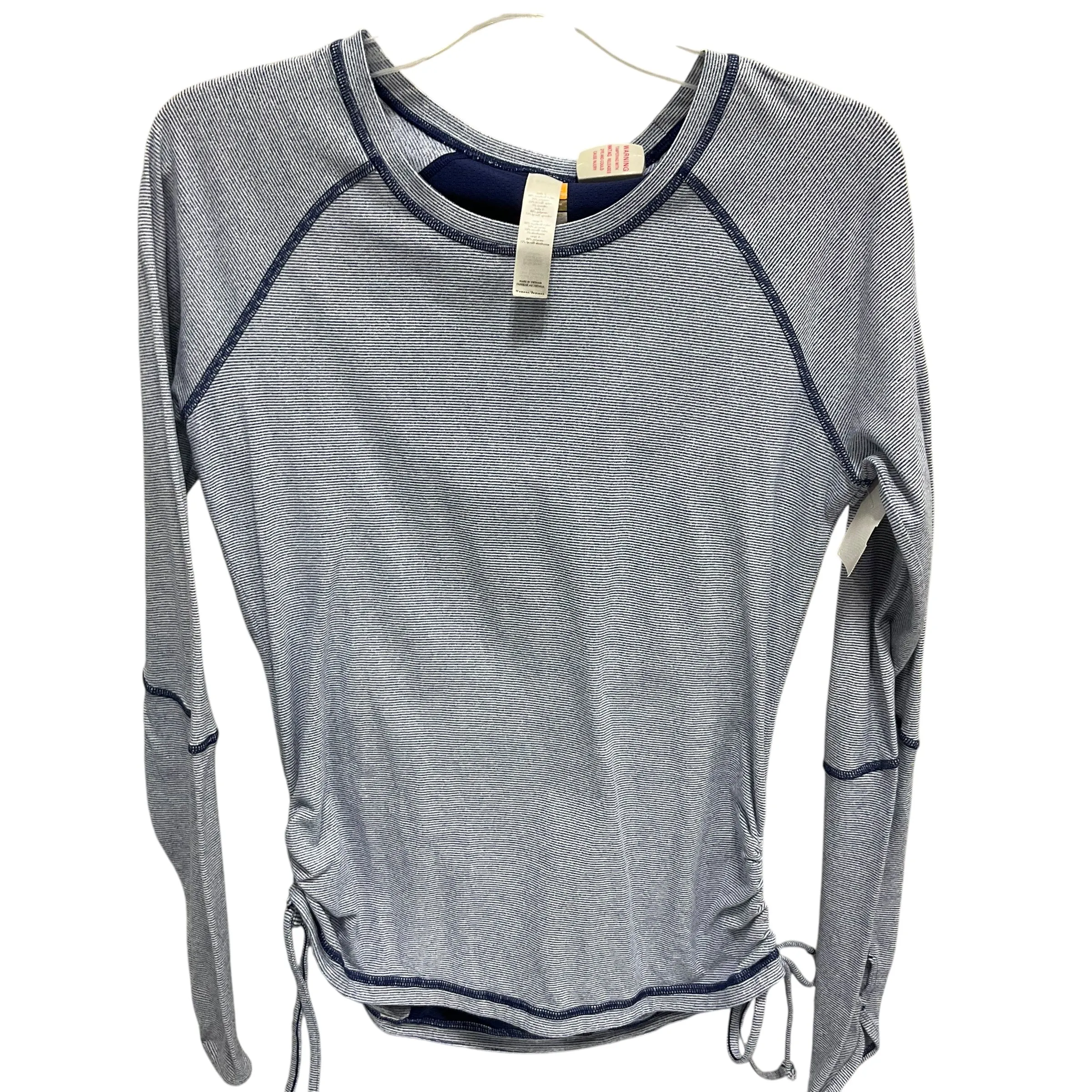 Athletic Sweatshirt Crewneck By Lucy In Blue, Size: M Formal Wear