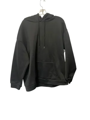 Sweatshirt Hoodie By Shein In Black, Size: 3x Rich Tone Soft Blouse