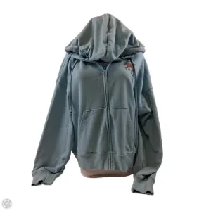 DurableThreadwork Practical Boots Sweatshirt Hoodie By American Eagle In Teal, Size: Xl