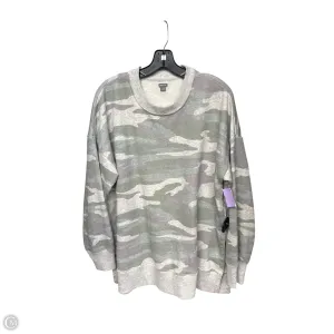 Design Edge StainRepellentSurface Sweatshirt Crewneck By Aerie In Camouflage Print, Size: M