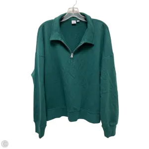 Sweatshirt Collar By Gap In Green, Size: Xl Soft Hoodie Lightweight Material