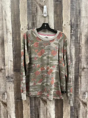 Trendy Design AntiPillingCloth Sweatshirt Crewneck By Maurices In Floral Print, Size: L