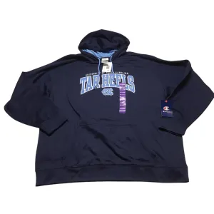 FoldableDesign Thermal regulation Athletic Sweatshirt Hoodie By Champion In Blue, Size: 2x