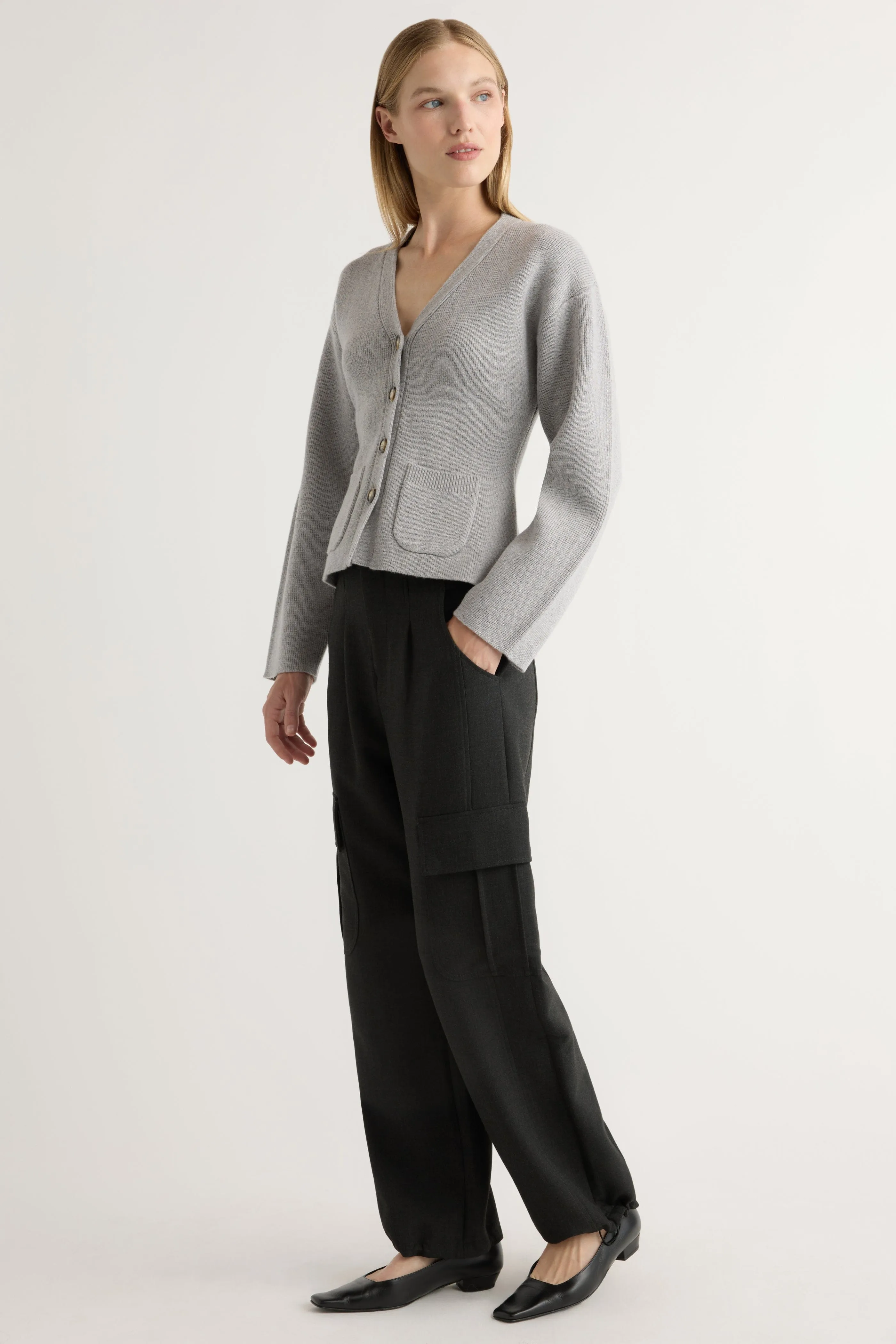 Stretch Fabric Lynda Tailored Utility Pant