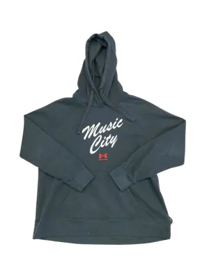 Athletic Sweatshirt Hoodie By Under Armour In Black, Size:Xl Hotel Style