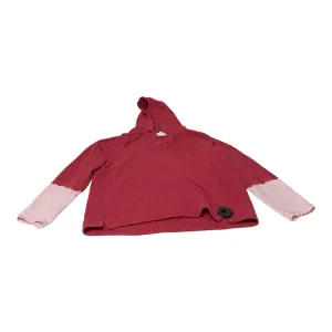 Sweatshirt Hoodie By J. Jill In Pink, Size: Mp Global Edge Relaxed Fashion