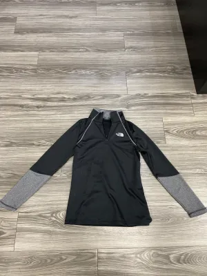 Cold Weather Gear Black Athletic Sweatshirt Collar The North Face, Size S