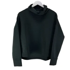 Sweatshirt Crewneck By Danskin In Black, Size: S FlexibleCollar Youth Glow