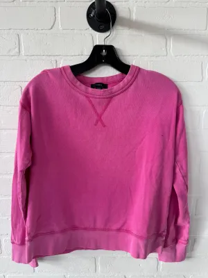 Sweatshirt Crewneck By J. Crew In Pink, Size: Xxs Comfortable fit
