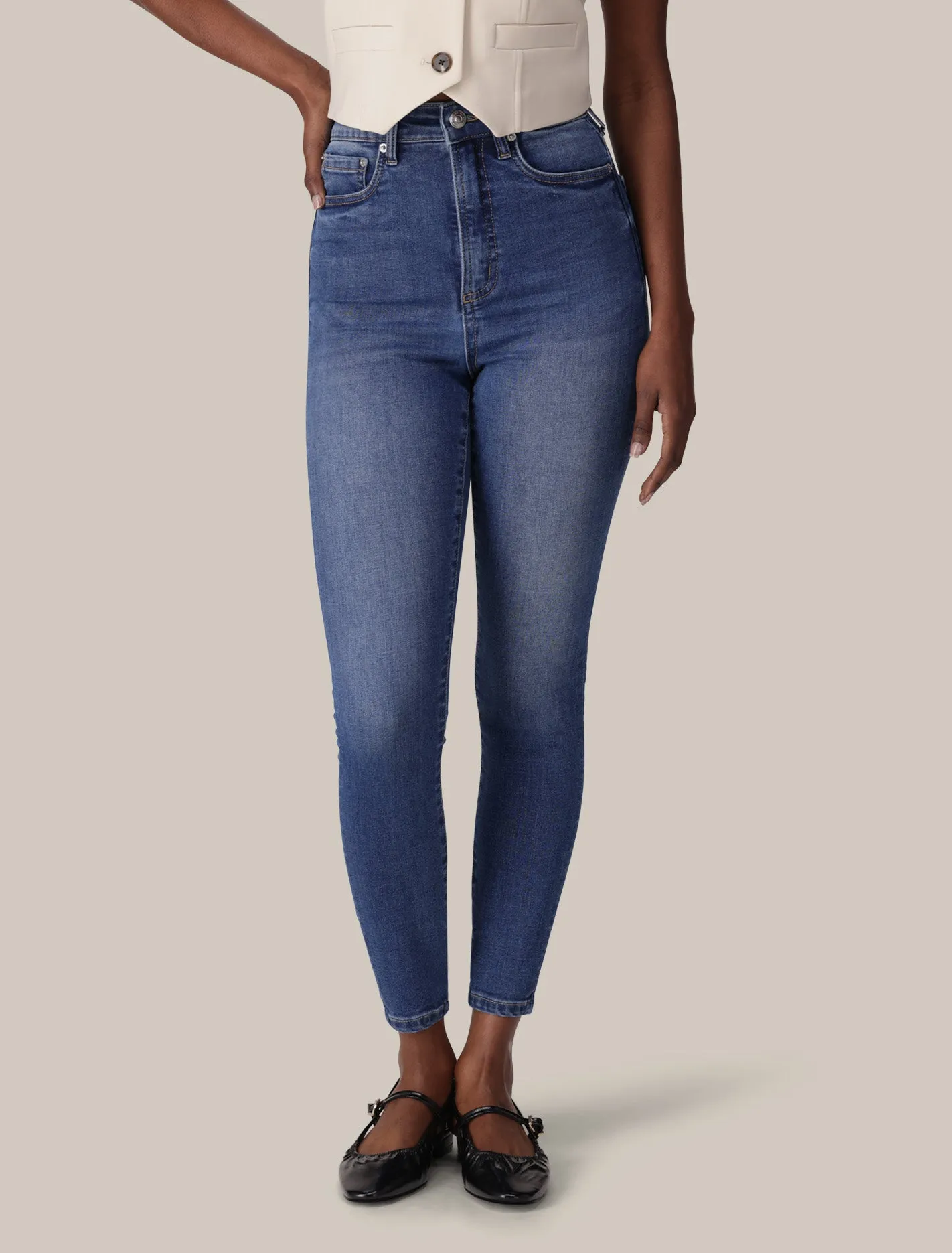 Casual Daywear Sustainable Weekend Getaway Mila High-Rise Skinny Jeans