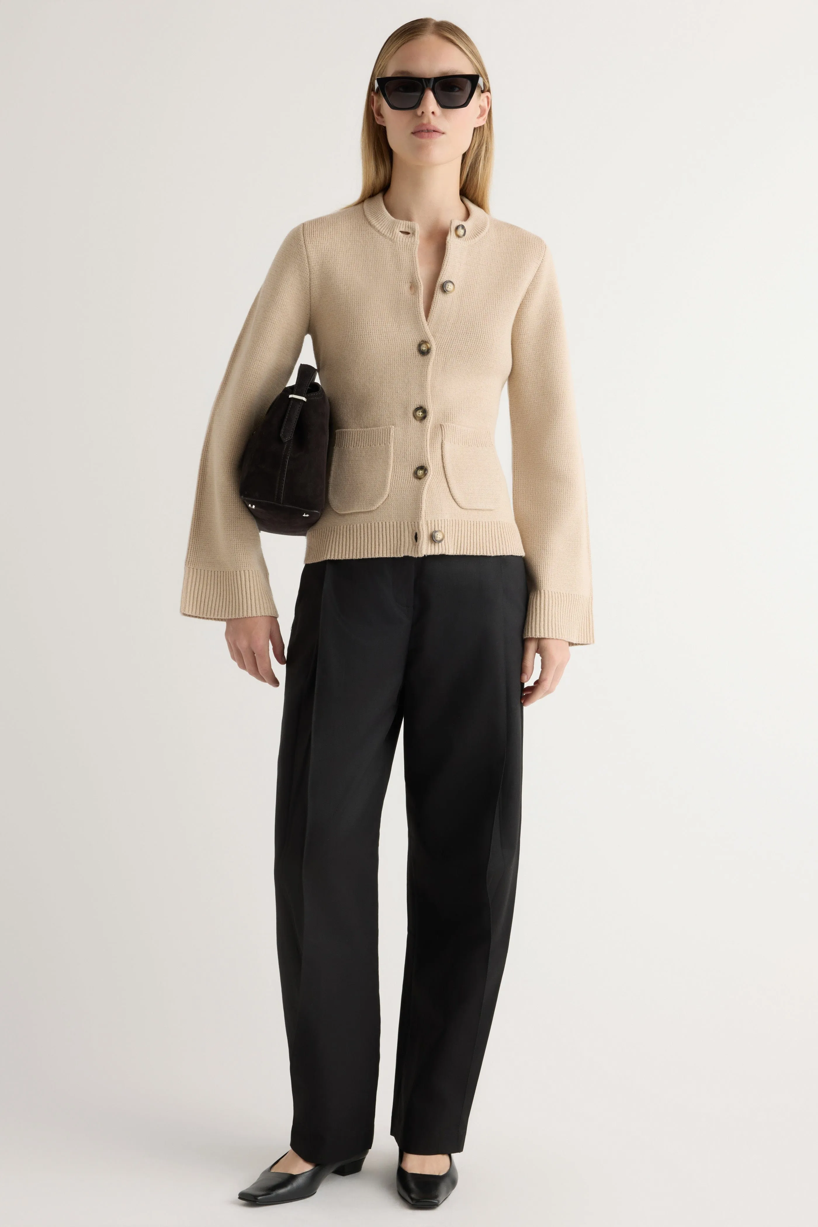 Lucia Tailored Barrel-Leg Pant No Ride Up TaglessComfort