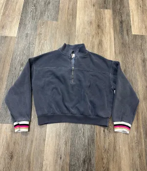 Sweatshirt Collar By Sundry In Blue, Size: L Hidden pockets Spanish Glow