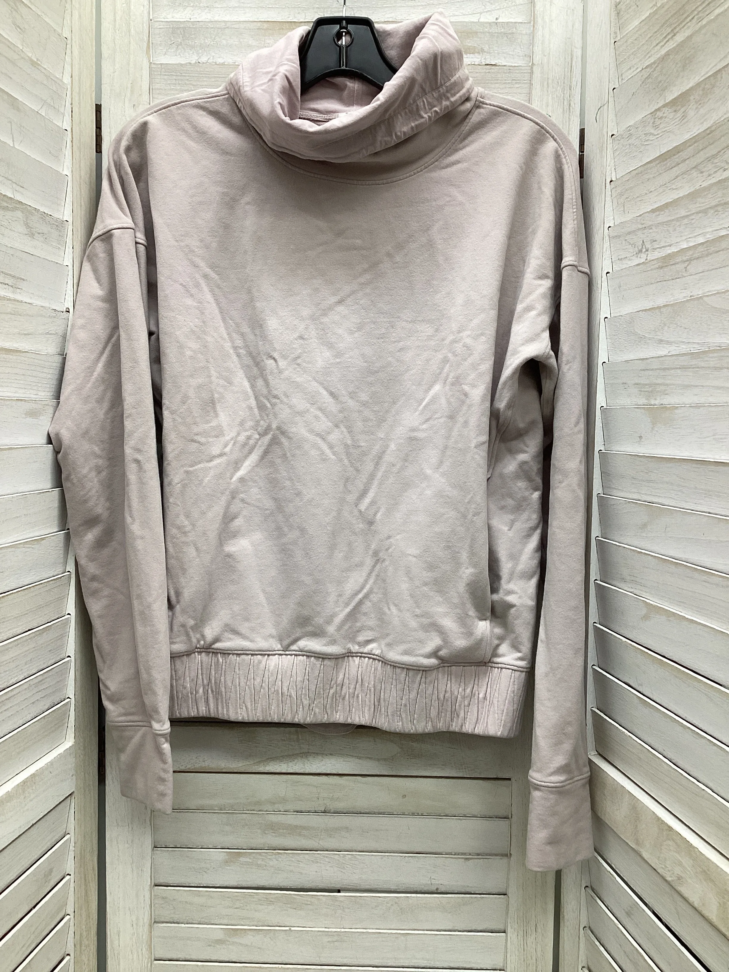 Sweatshirt Collar By Lululemon In Pink, Size: 6 WrinkleResistant