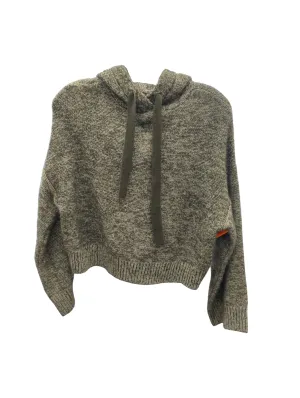 Sweatshirt Hoodie By Clothes Mentor In Green & White, Size: Xs NonChafingEdges Forest Air