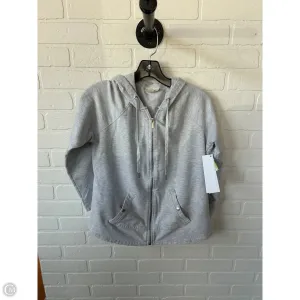 Timeless Fashion Modern Look Sweatshirt Hoodie By Style And Company In Grey, Size: Mp