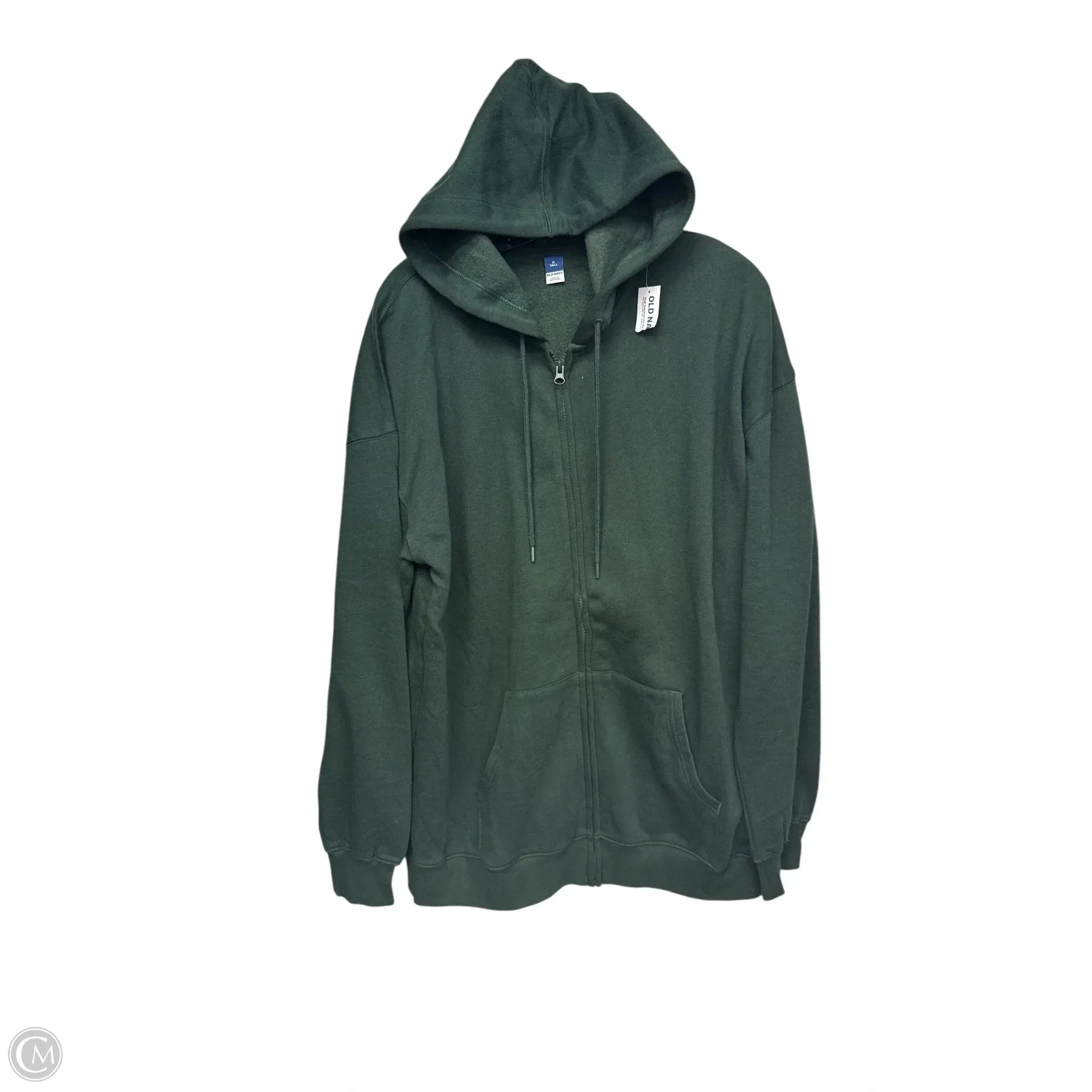 Sweatshirt Hoodie By Old Navy in Green, Size: M Casual Outfit Trans Glow