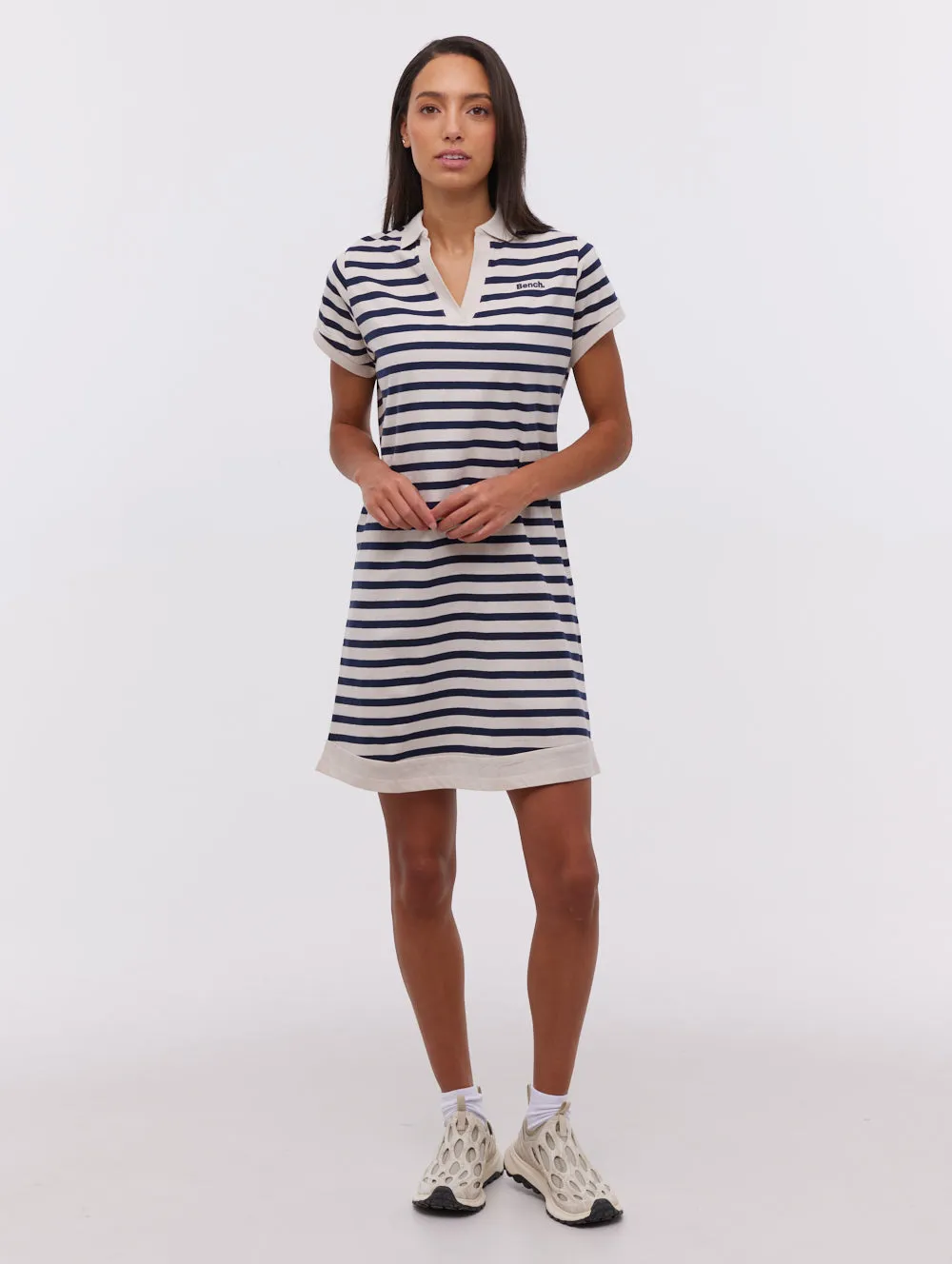 Air Move Sporty Jacket Orenda Stripe Polo Dress